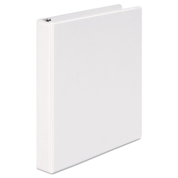 Shop Universal Round Ring Economy View White Binder (Pack of 8) - Free ...