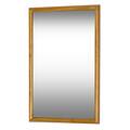 DreamLine Framed Oak Bathroom Mirror