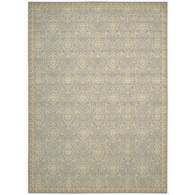 Nourison Riviera RI02 Area Rug - 3'6" x 5'6" - Blue - Rectangle