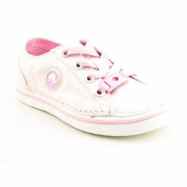 Crocs Girl's 'Hover Sneak' Basic Textile Athletic Shoe Crocs Sneakers