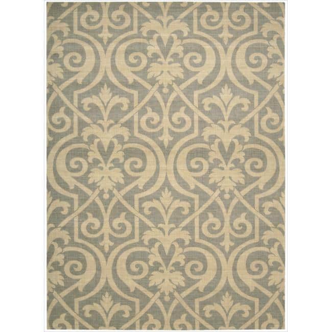Nourison Riviera RI04 Area Rug - 7'9" x 10'10" - Grey - Runner/Rectangle