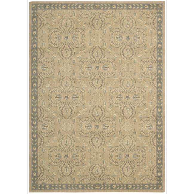 Shop Riviera Sand Wool Blend Rug 9'6 x 13' Free Shipping Today