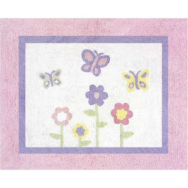 Sweet Jojo Designs Pink And Purple Erfly Accent Floor Rug Sweet Jojo Designs Pink And Purple Erfly Accent Floor Rug Free Shipping Today 7604649