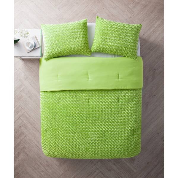 Shop Vcny Rose Fur Comforter Set Free Shipping Today Overstock