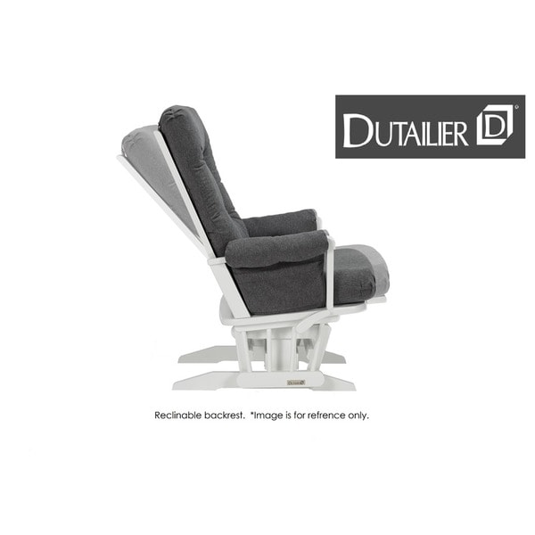 dutailier sleigh glider and ottoman combo