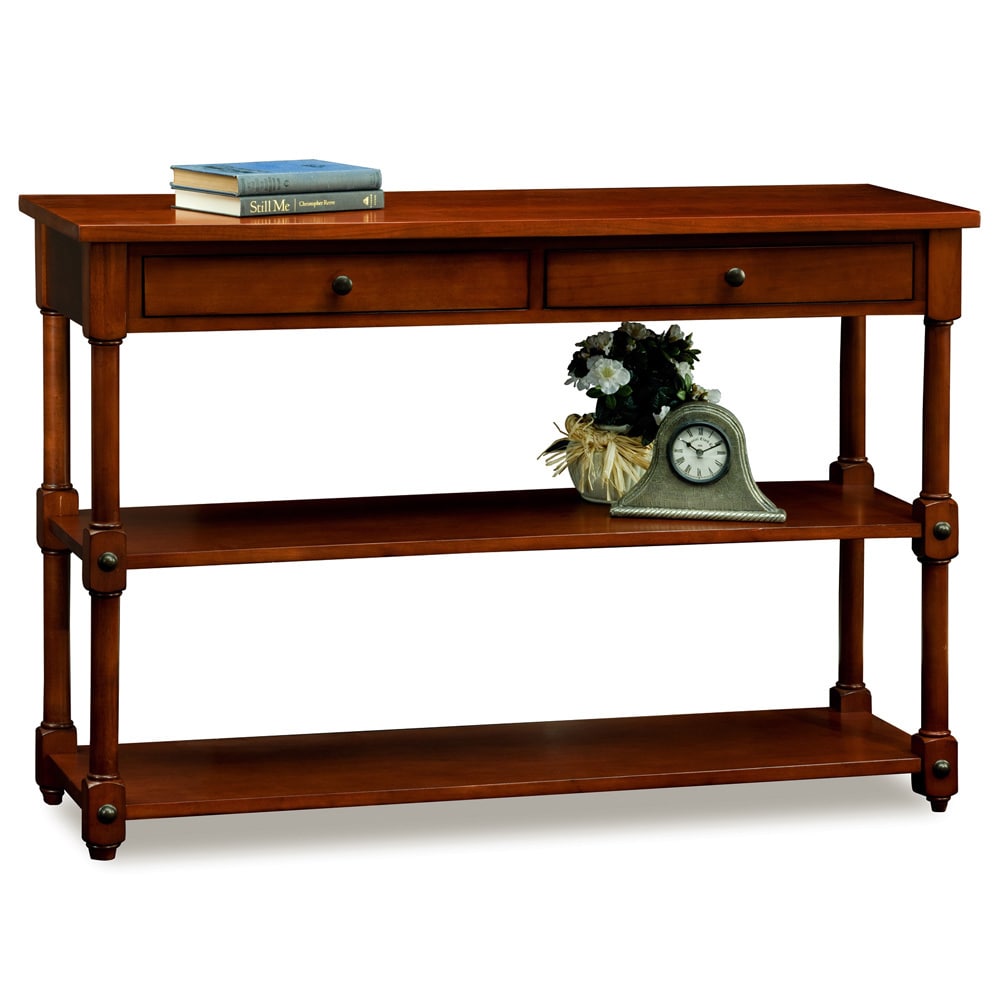 Tiered Shelf Sofa Table