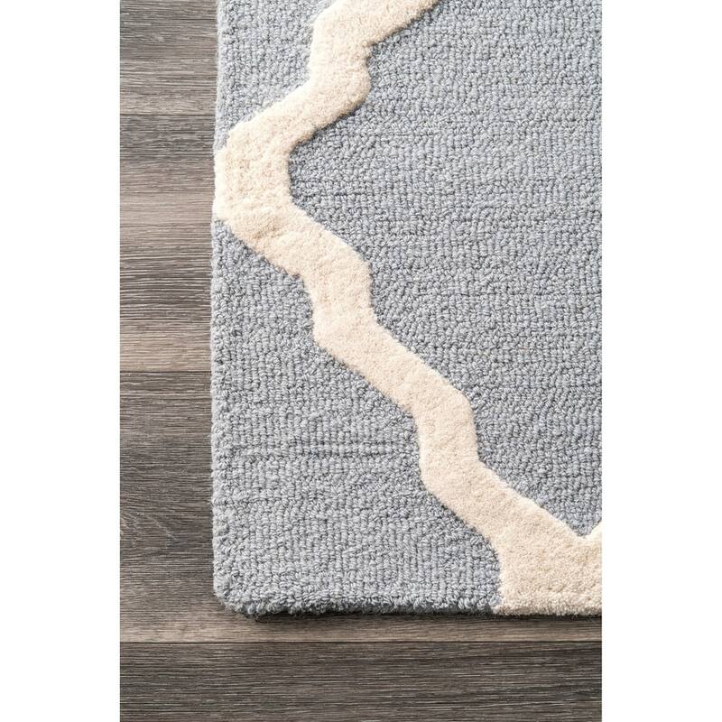 Nuloom Hand Hooked Marrakech Trellis Area Rug