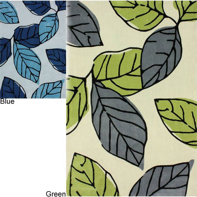 Nuloom Handmade Leaves Rug