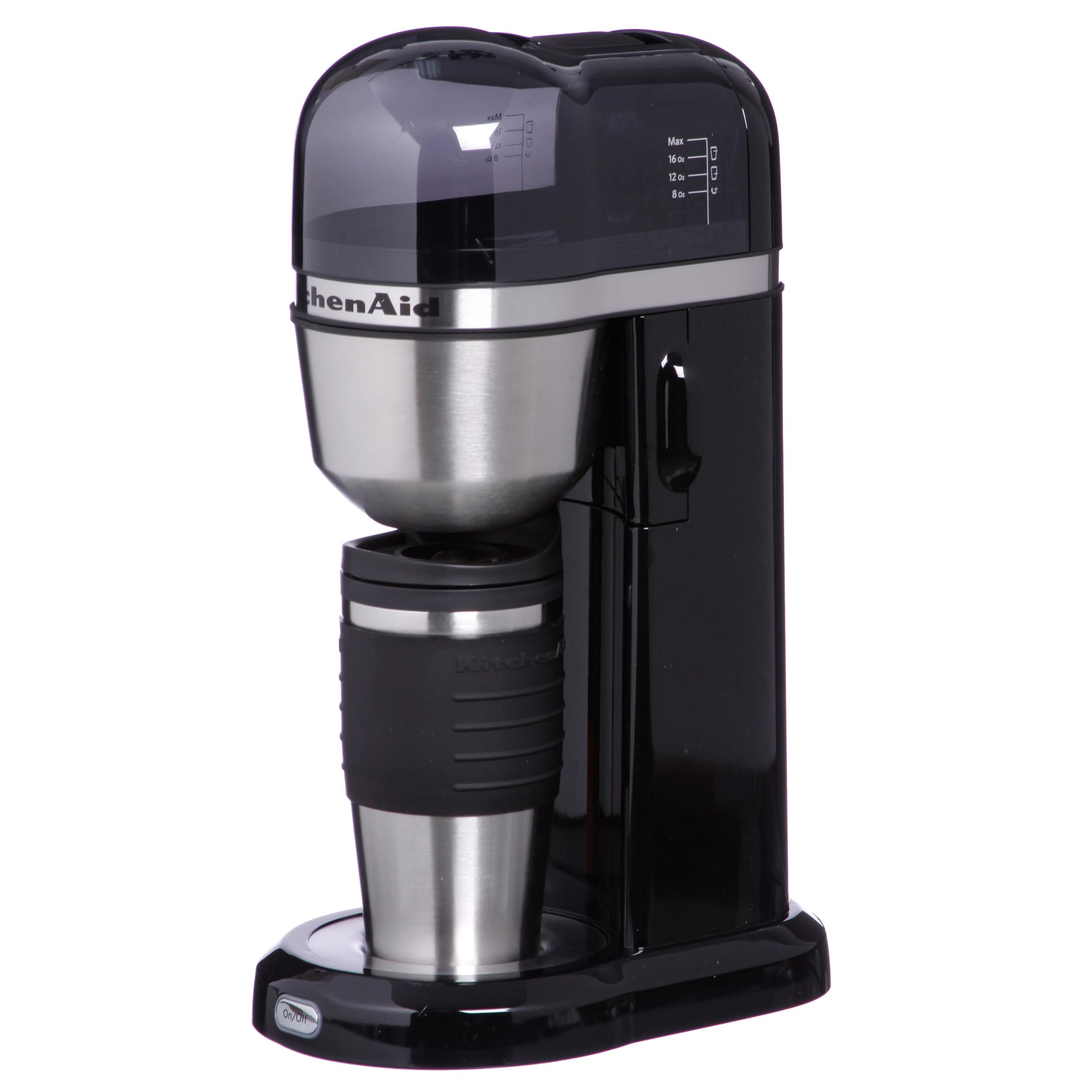 Best Buy: KitchenAid JavaStudio 14-Cup Programmable Coffeemaker Onyx Black  KCM534OB