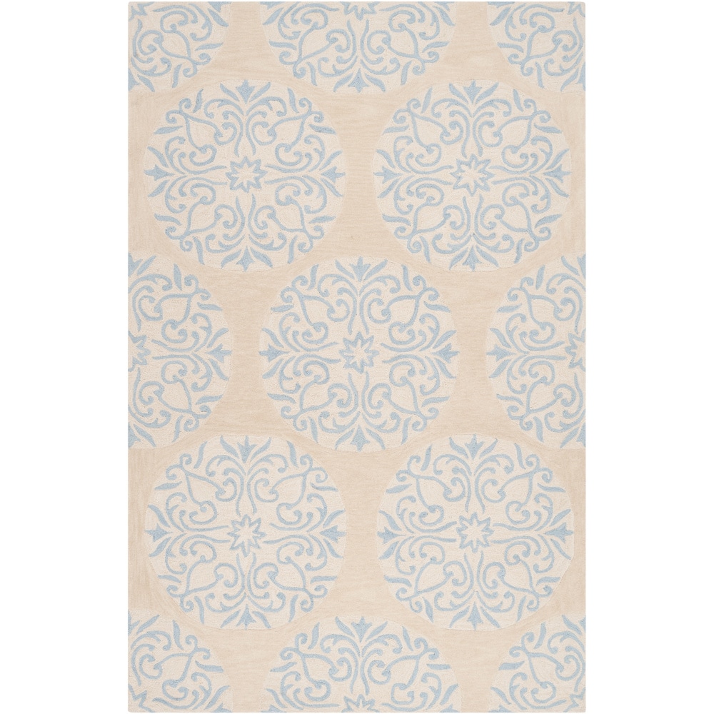 Hand tufted Turin Winter Sky Blue Rug (2 X 3)