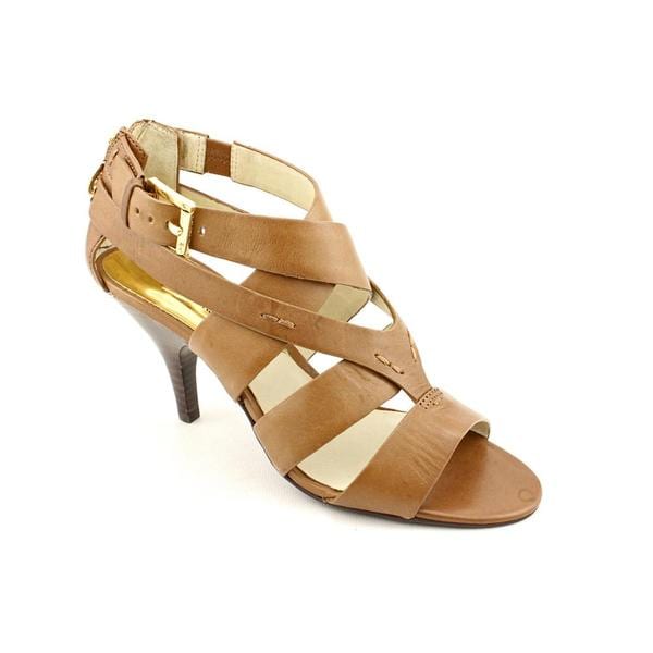 Michael Kors Women's 'Zoe Sandal' Leather Sandals (Size 8.5) Michael Kors Sandals