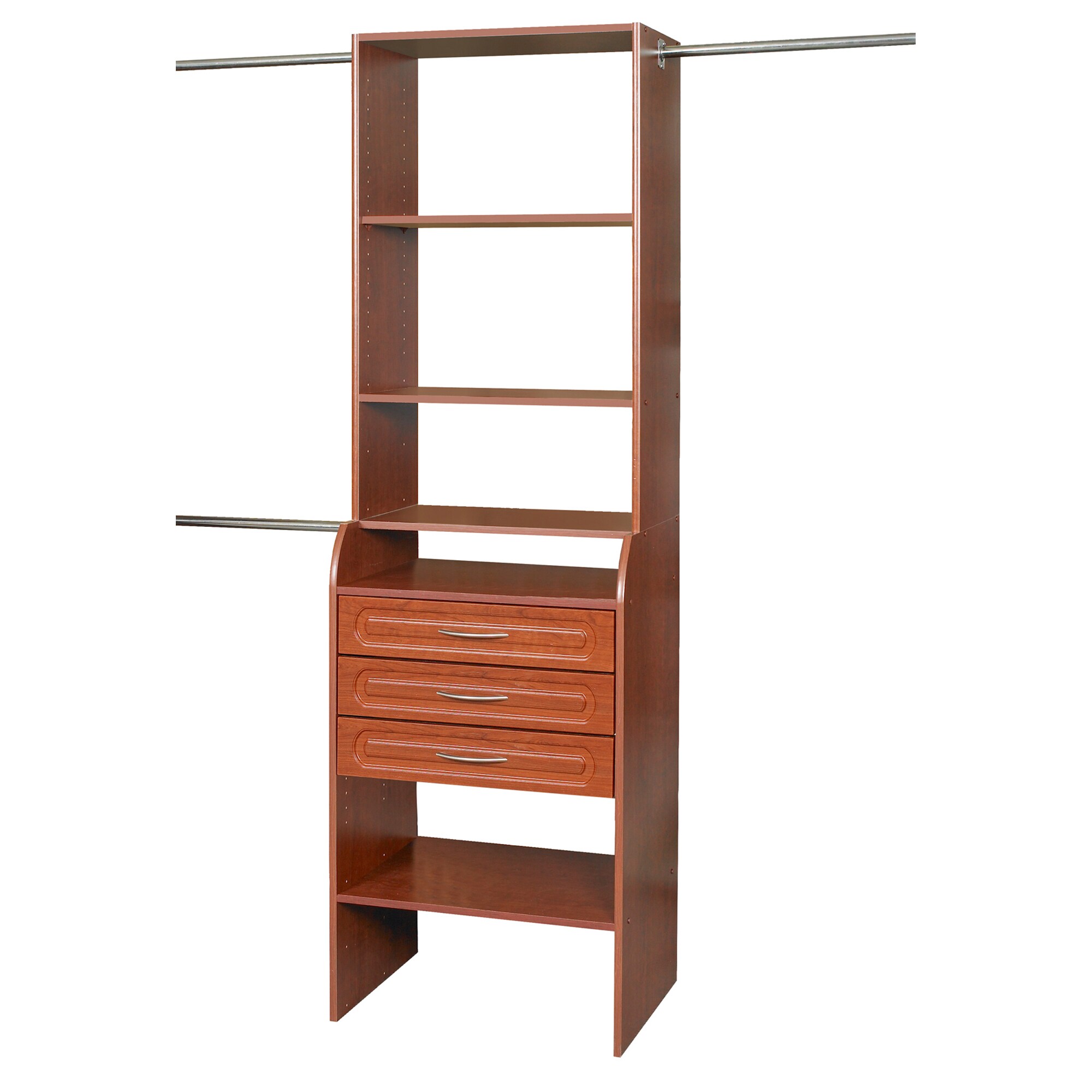 Shop Talon 24 Inch 3 Drawer Closet Tower Free Shipping Today