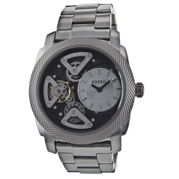 Fossil Mens ME1120 Mechanical Twist Skeleton Watch  