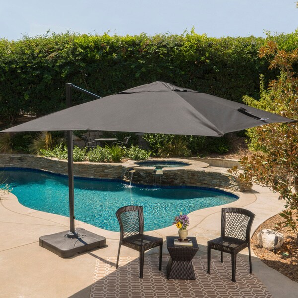 Black Offset Patio Umbrella Off 70 Buy