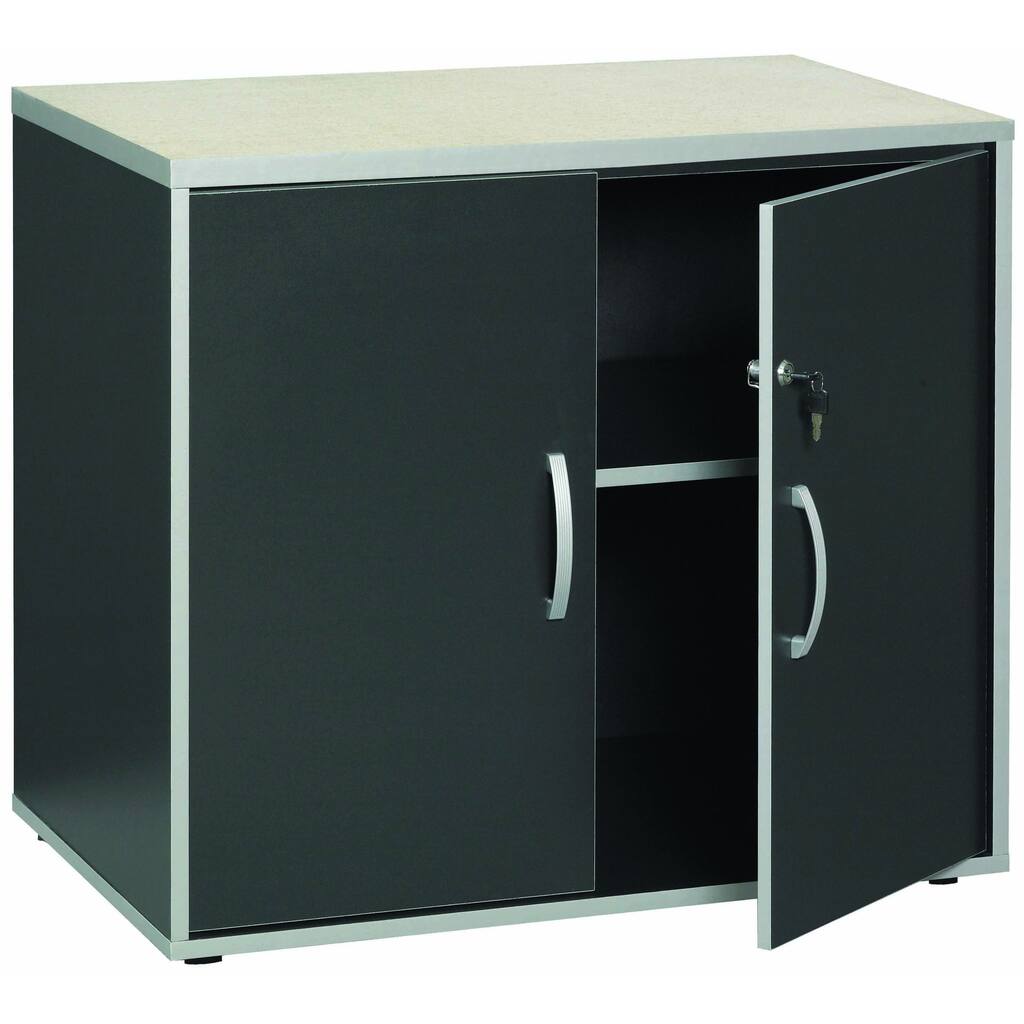 Talon Garage 2-Door Charcoal Stipple Base Cabinet