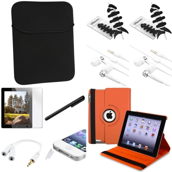 BasAcc Case/ Protector/ Splitter/ Headset/ Stylus for Apple iPad 2 BasAcc iPad Accessories