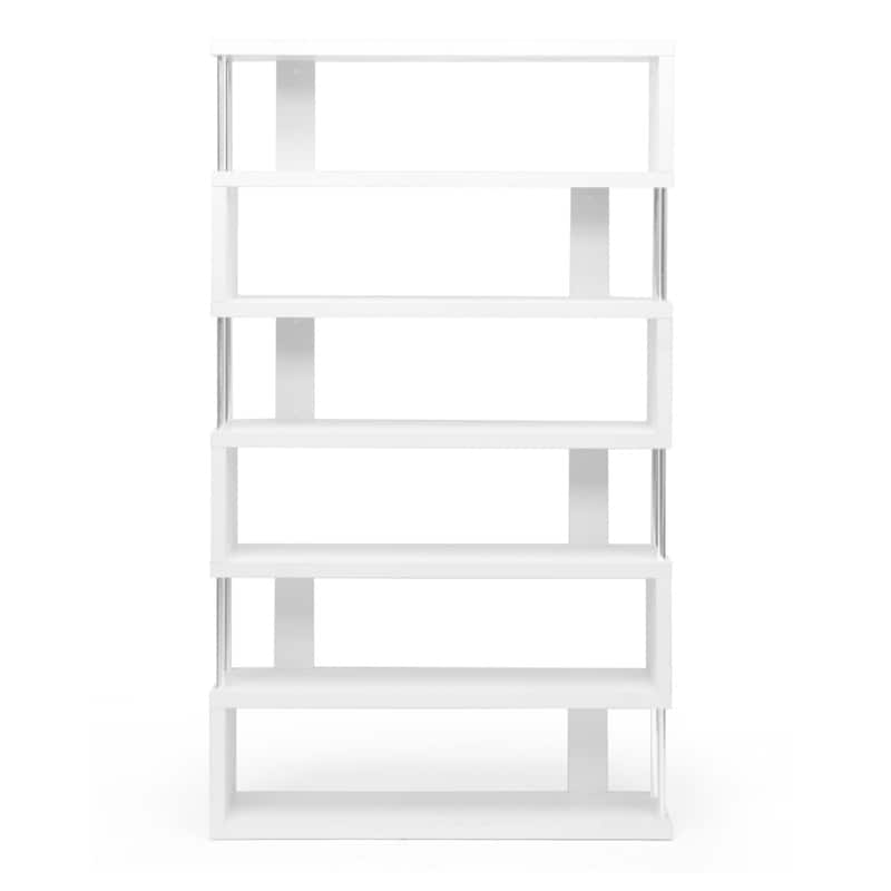 Porch & Den Hanalei Modern Zigzag Display Shelf