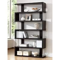 Porch & Den Hanalei Modern Zigzag Display Shelf