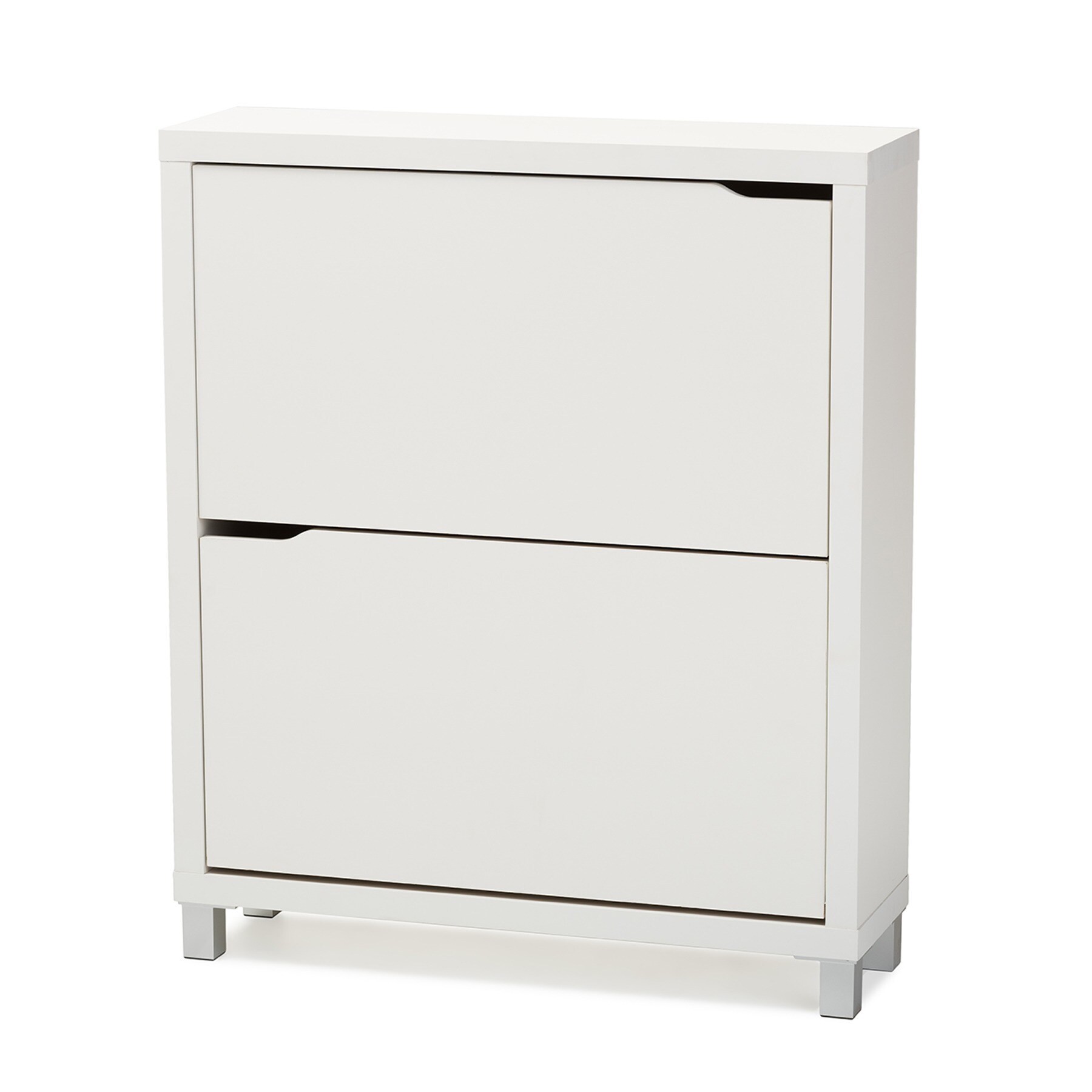 Baxton Studio Marsha Modern Double Shoe Cabinet