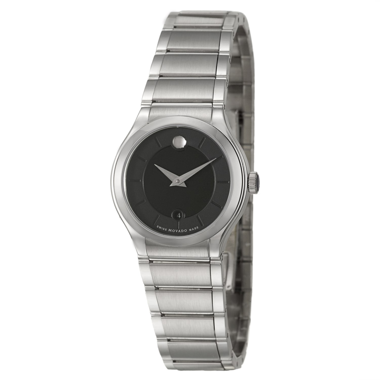 Movado Womens Quadro Stainless Steel Swiss Quartz Watch Today $425