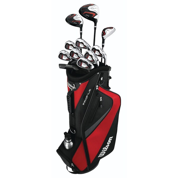 wilson left handed golf set