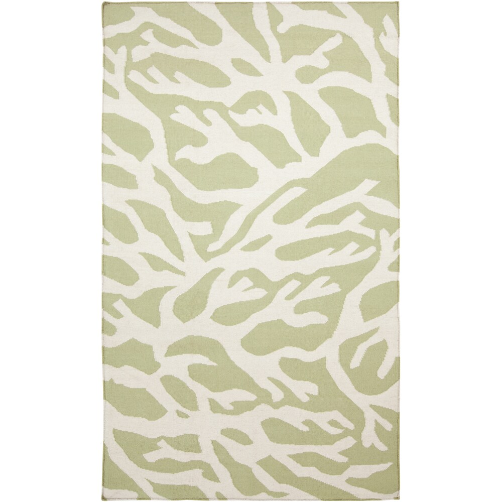 Handwoven Starion Lettuce Leaf Wool Rug (33 X 53)