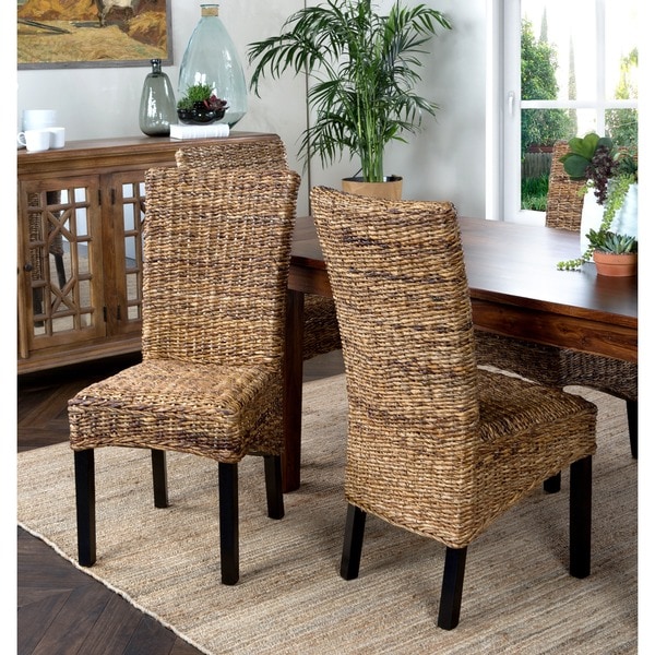 Ira Rattan Dining Chair by Kosas Home - Free Shipping Today - Overstock