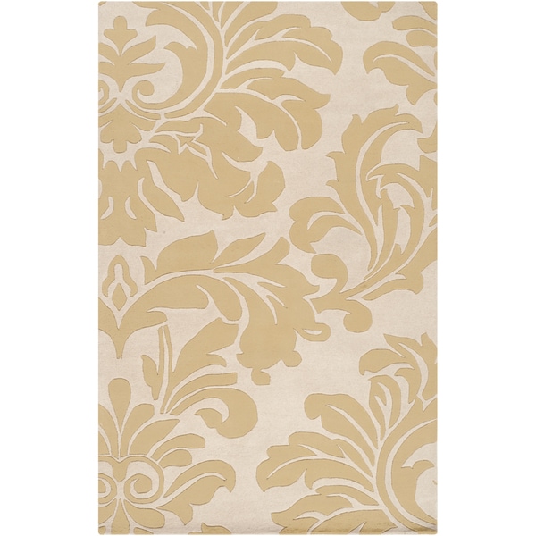 Hand-tufted Antique White Monaco Wool Area Rug (12' x 15')