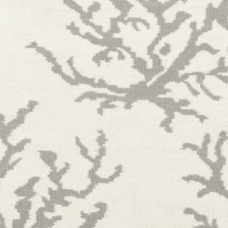 Hand-woven Gremlin White/Light Gray Wool Area Rug - 3'3" x 5'3" - 3'3" x 5'3"