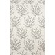 preview thumbnail 1 of 4, Hand-woven Gremlin White/Light Gray Wool Area Rug - 3'3" x 5'3" - 3' 3" x 5' 3" Light Grey - 3' 3" x 5' 3" - Rectangle