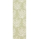 preview thumbnail 1 of 4, Hand-woven Horizon Lettuce Leaf Wool Area Rug - 2'6" x 8' Runner - 2' 6" x 8' Green - 2' 6" x 8' - Runner