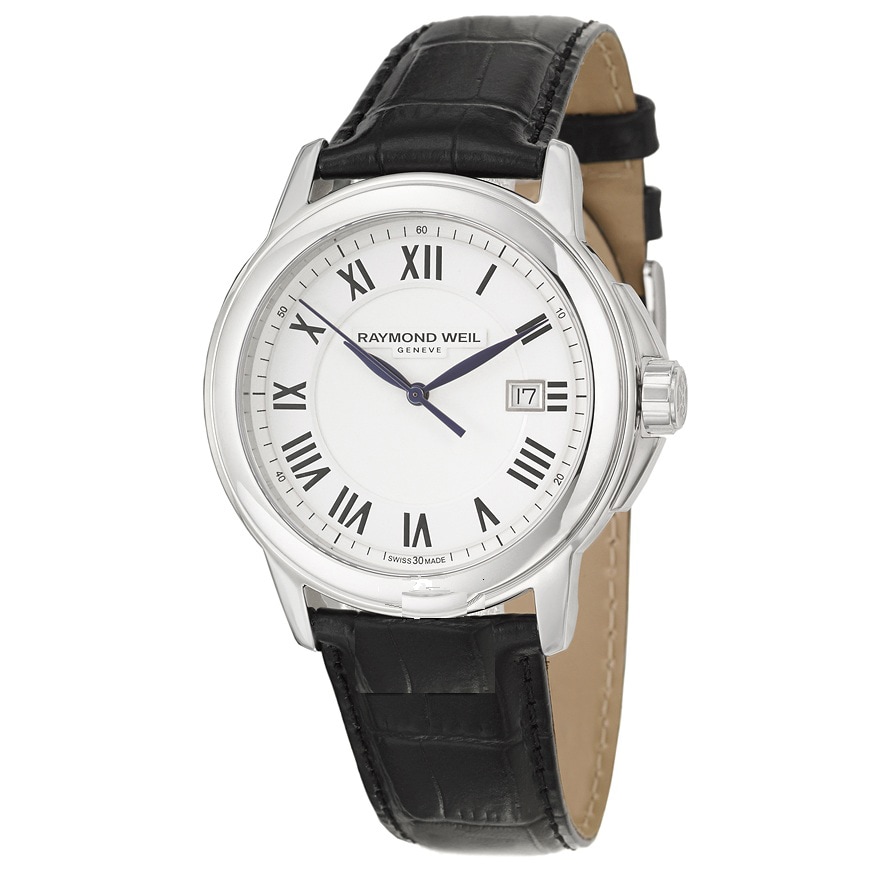 Raymond Weil Mens Stainless Steel Traditional Watch Today $549.99