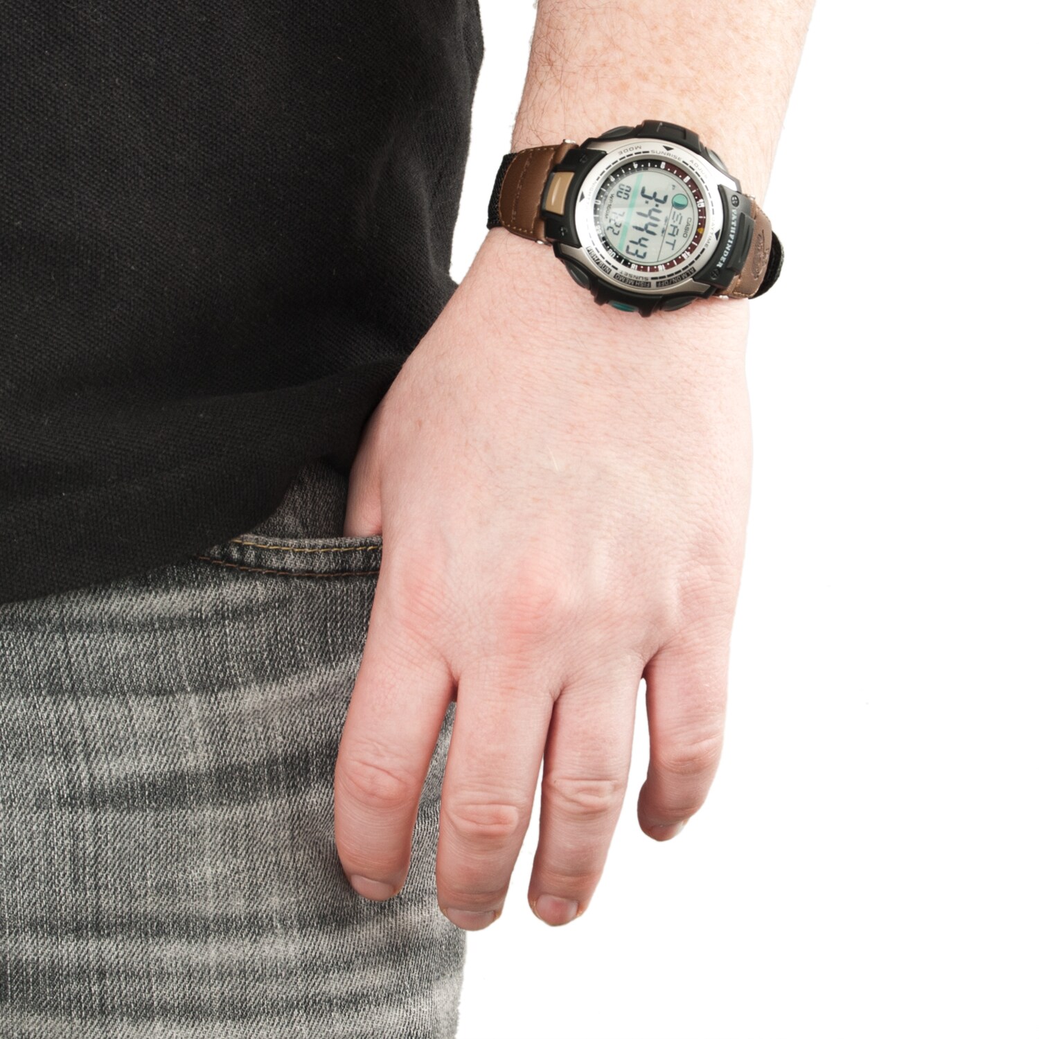 casio forester fishing watch