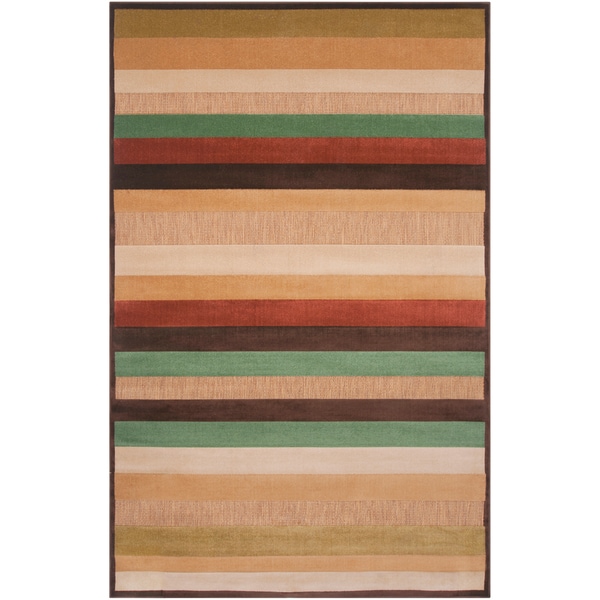 Velletri Mulitcolored Stripe Indoor/Outdoor Rug (7'10 x 10'8)