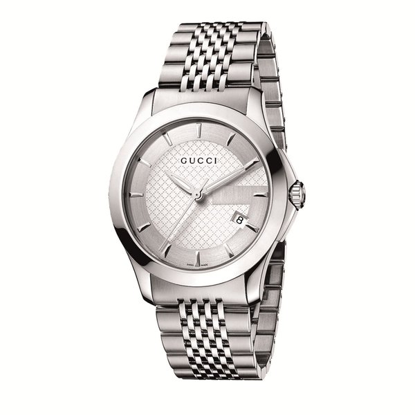 Shop Gucci Men&#39;s Stainless Steel G-Timeless Watch - silver - On Sale - Free Shipping Today ...