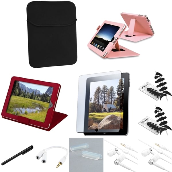 Case/ Protector/ Splitter/ Headset/ Sleeve/ Stylus for Apple iPad 1