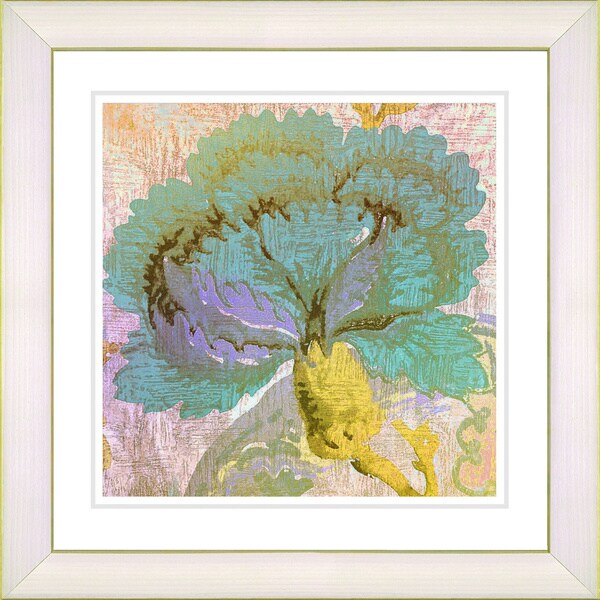 Studio Works Modern Maria's Treasure - Green' Framed Print
