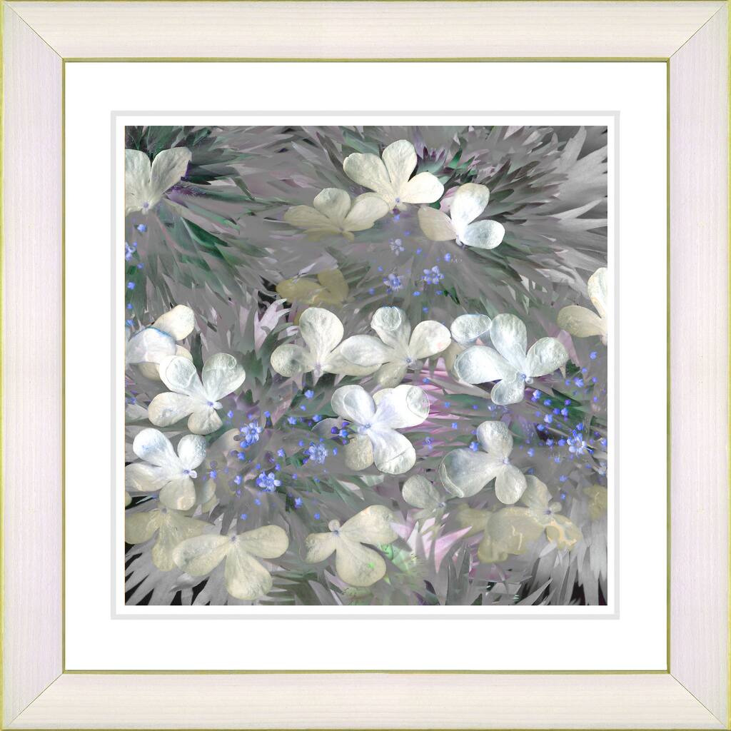 Studio Works Modern 'Snowdrop Bells' Framed Print