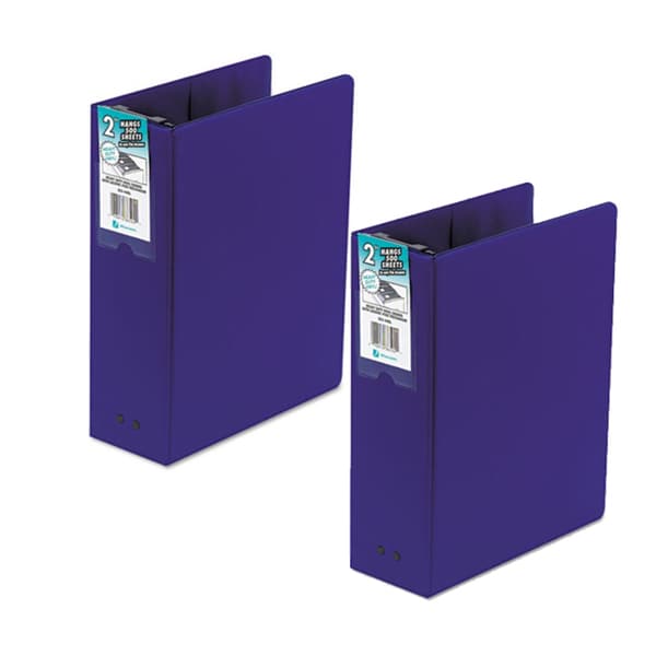 Wilson Jones Blue 8.5 x 11inch Large Capacity Hanging Post Binder