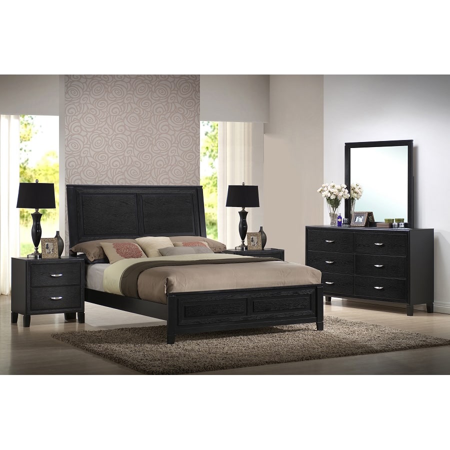 Eaton King 5-piece Wooden Modern Bedroom Set