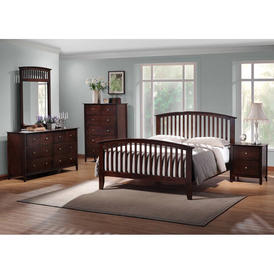Metropolitan King 5-piece Wooden Modern Bedroom Set