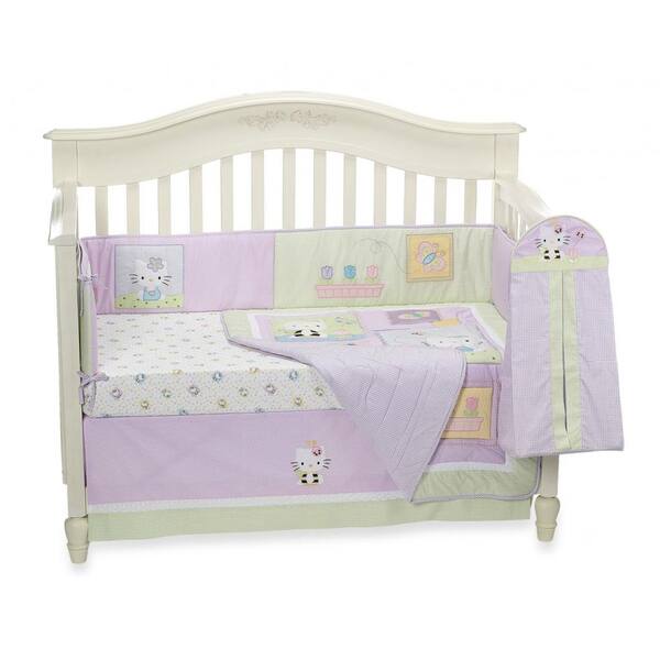 Lambs Ivy Hello Kitty Friends 5 Piece Crib Bedding Set