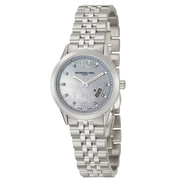 Raymond Weil Womens Stainless Steel Freelancer Watch   15042183