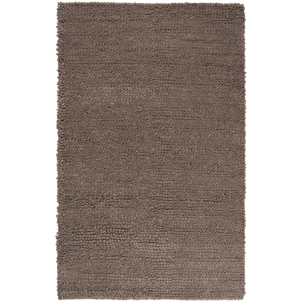 Handwoven Opel Plush Shag New Zealand Felted Wool Rug (9' x 12') Surya 7x9   10x14 Rugs