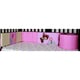 pink teddy bear bedding