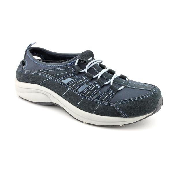 Easy Spirit Women's 'Warrior' Regular Suede Athletic Shoe Extra Wide