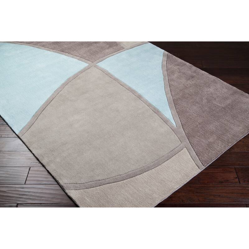 Porch & Den Gervais Hand Tufted Modern & Contemporary Abstract Area Rug