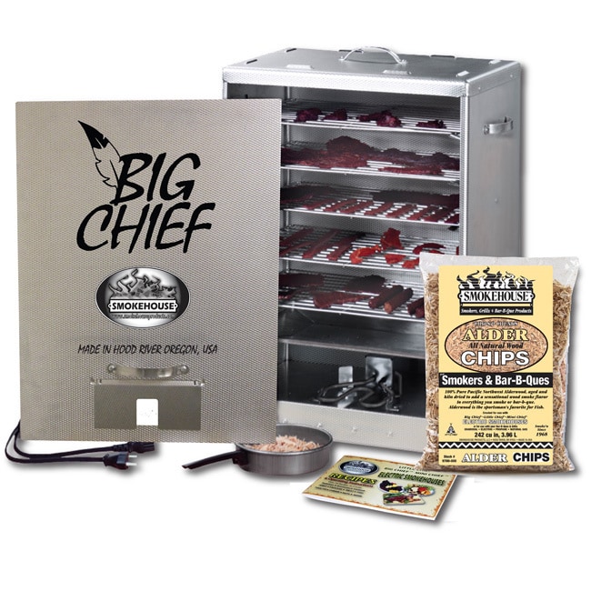 Smokehouse Mini Chief Silver 50 pound Capacity Smoker