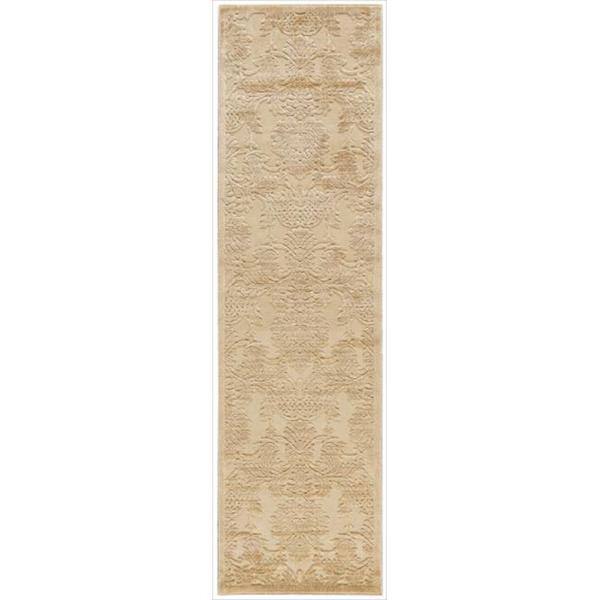 Nourison Graphic Illusions Traditional Vintage Hi Low Damask Area Rug