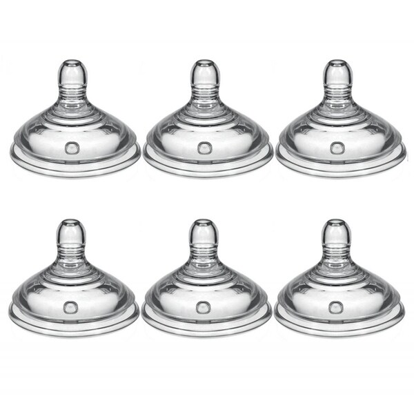 Shop Tommee Tippee Closer to Nature Medium Flow Nipples (Pack of 6